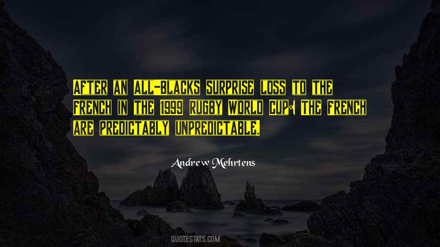 Andrew Mehrtens Quotes #450463