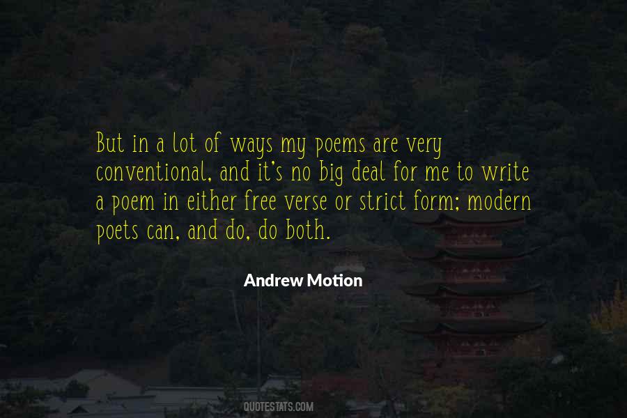 Andrew Motion Quotes #844792