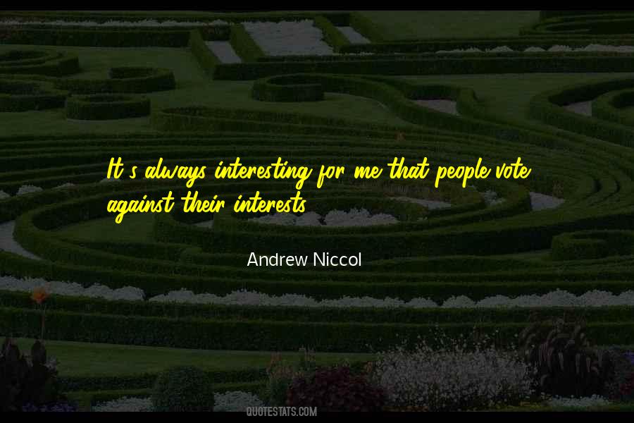 Andrew Niccol Quotes #1561701