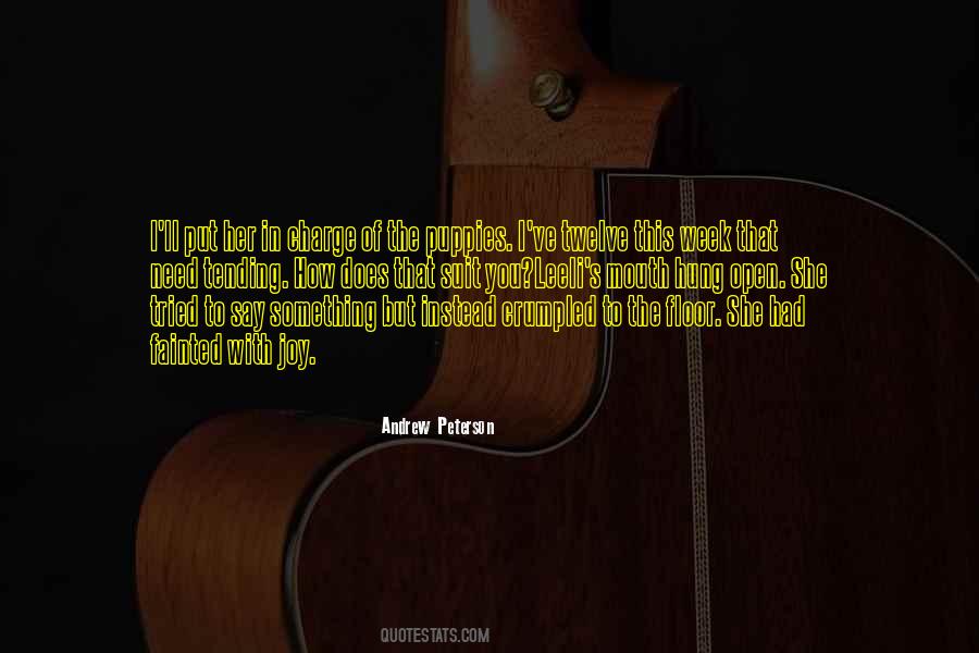 Andrew Peterson Quotes #493442