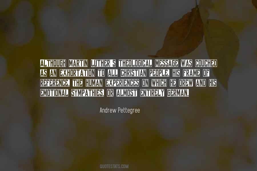 Andrew Pettegree Quotes #763588