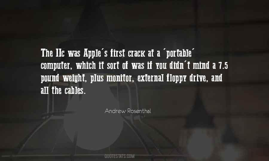 Andrew Rosenthal Quotes #1651840