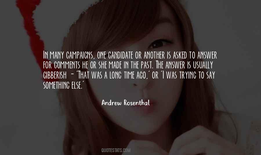 Andrew Rosenthal Quotes #221664