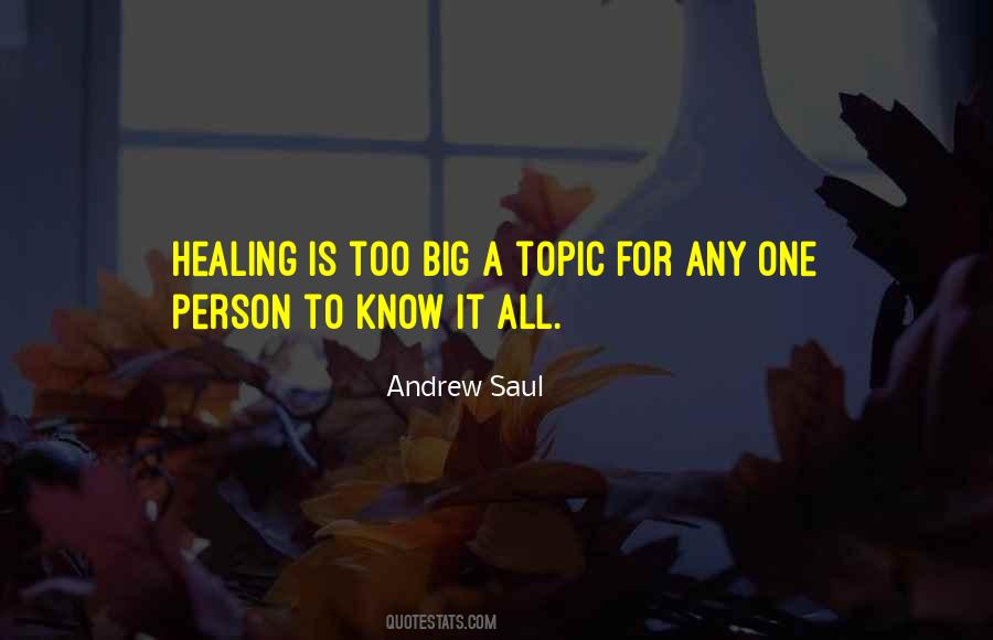 Andrew Saul Quotes #1523666