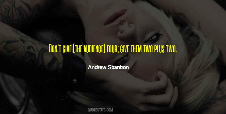 Andrew Stanton Quotes #563156