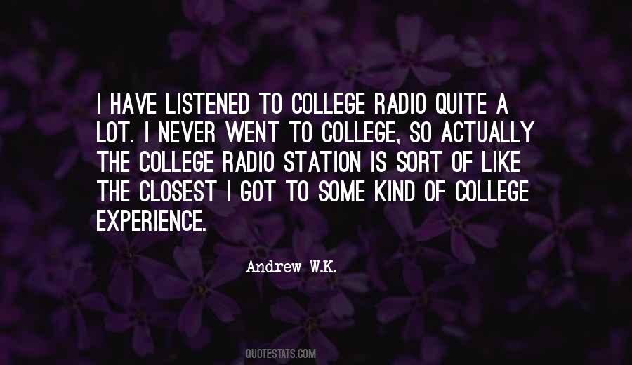 Andrew W.K. Quotes #682763