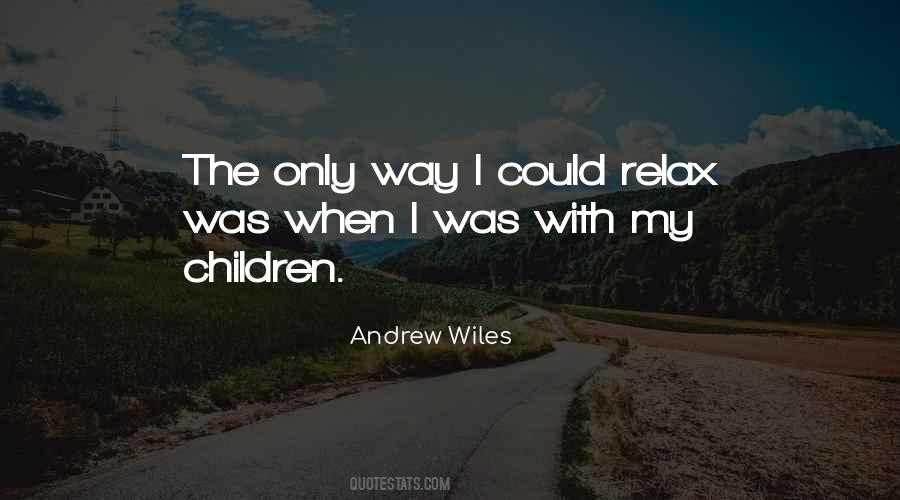 Andrew Wiles Quotes #252473