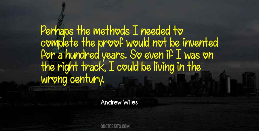 Andrew Wiles Quotes #464292