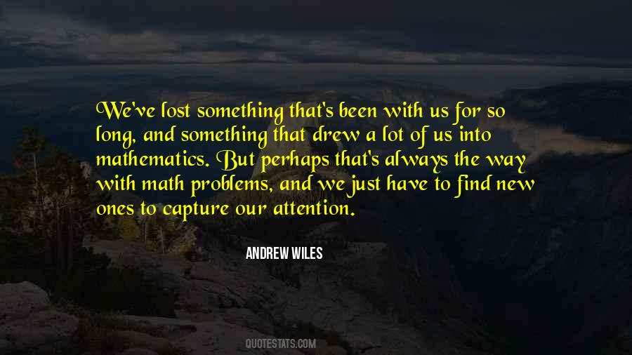 Andrew Wiles Quotes #839488