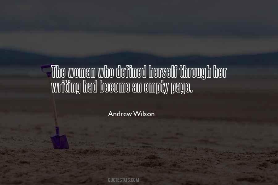 Andrew Wilson Quotes #1589068