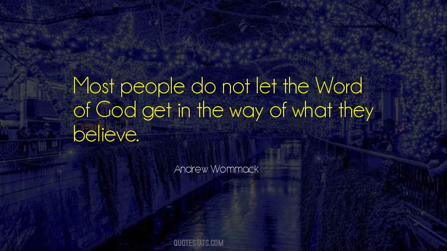 Andrew Wommack Quotes #452440