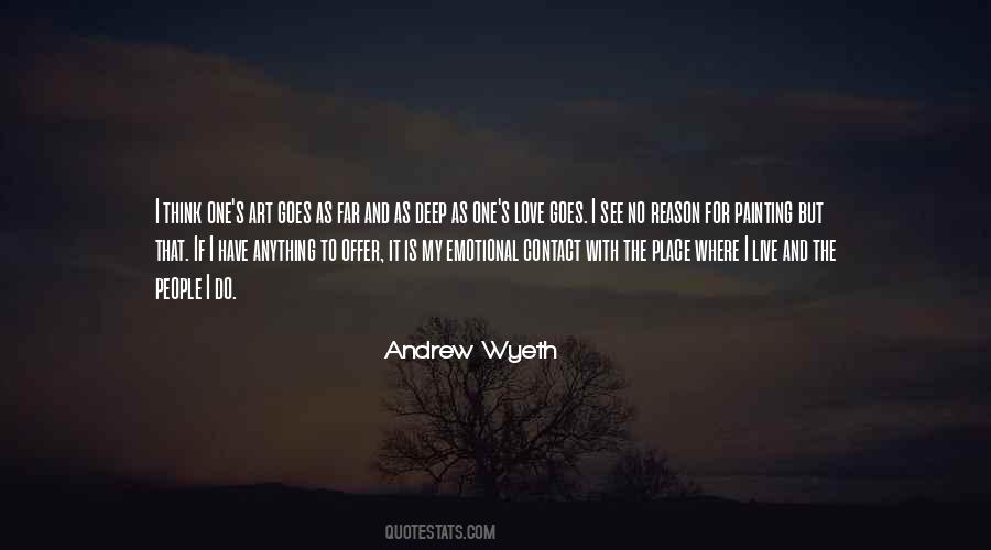 Andrew Wyeth Quotes #1264446