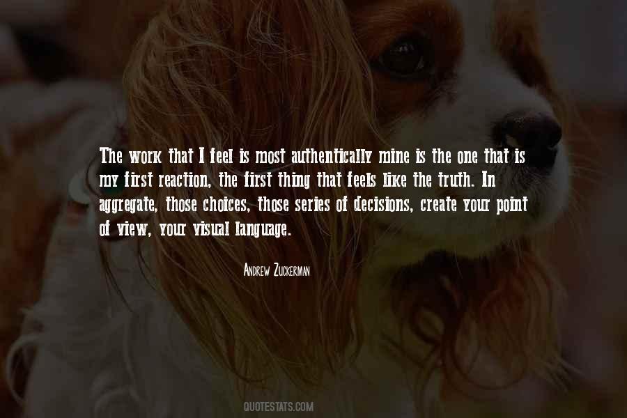Andrew Zuckerman Quotes #1396072