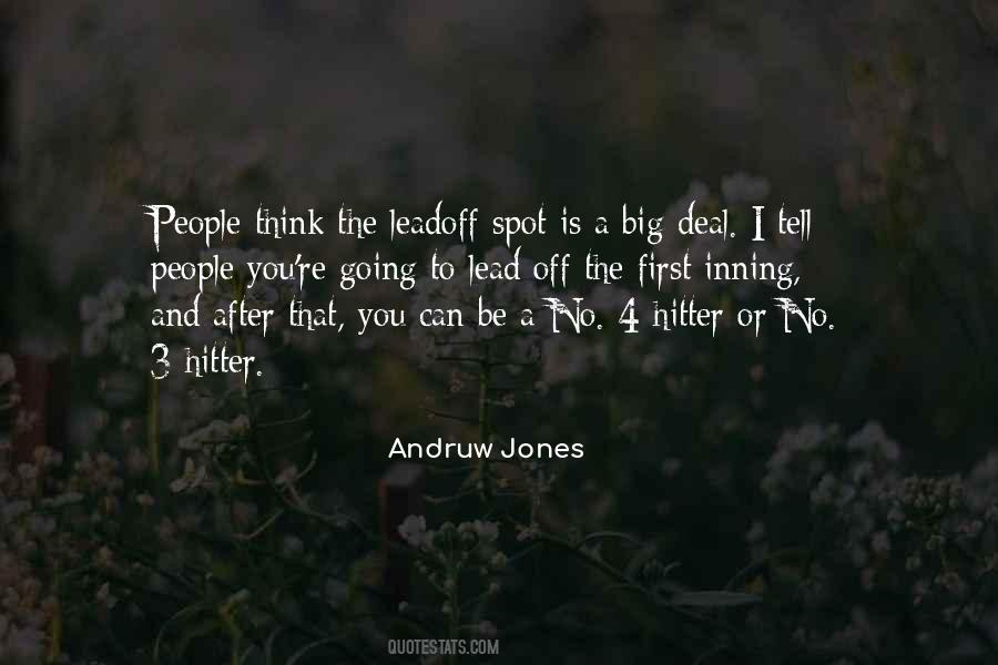 Andruw Jones Quotes #383070