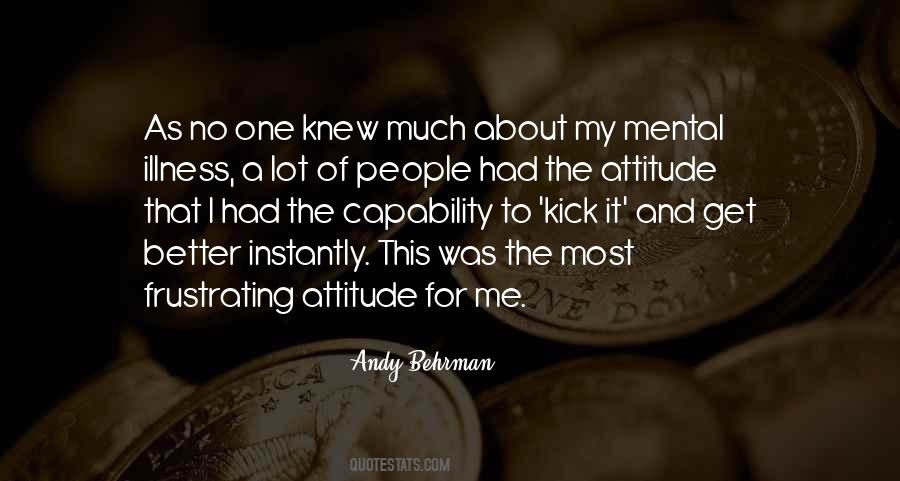 Andy Behrman Quotes #179989