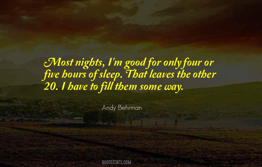 Andy Behrman Quotes #734832