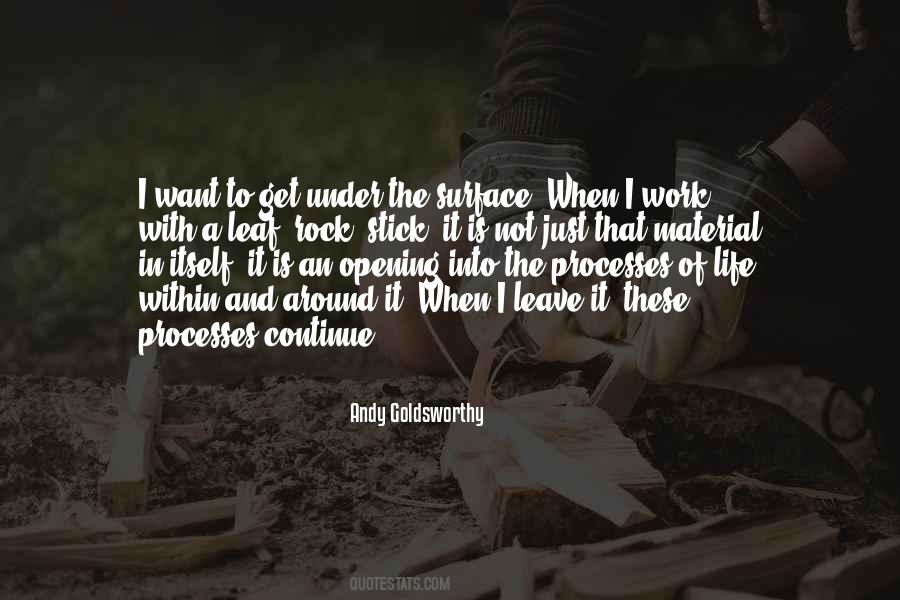 Andy Goldsworthy Quotes #1085964