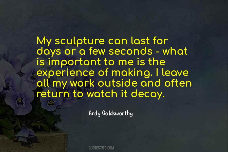 Andy Goldsworthy Quotes #1495135