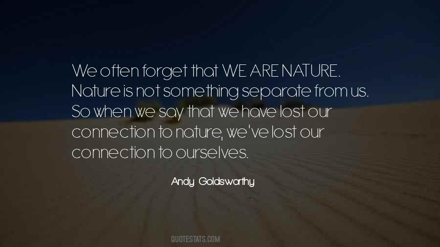 Andy Goldsworthy Quotes #157166