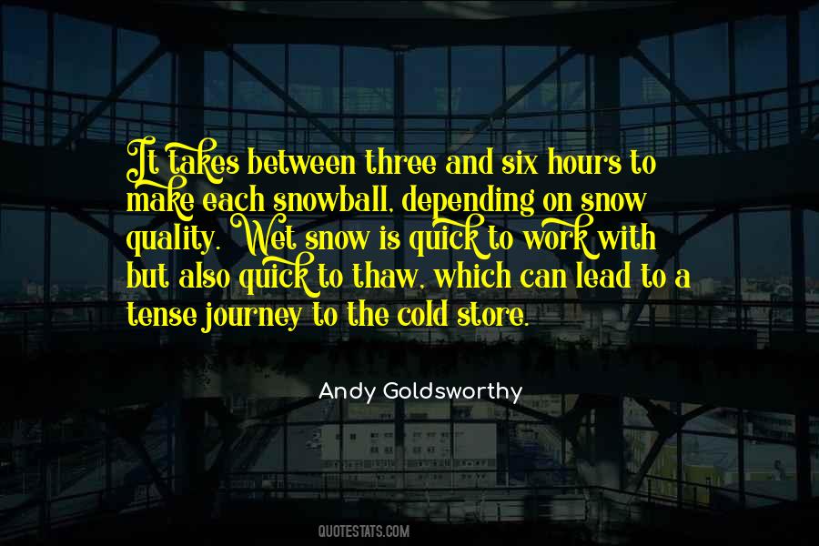 Andy Goldsworthy Quotes #326865