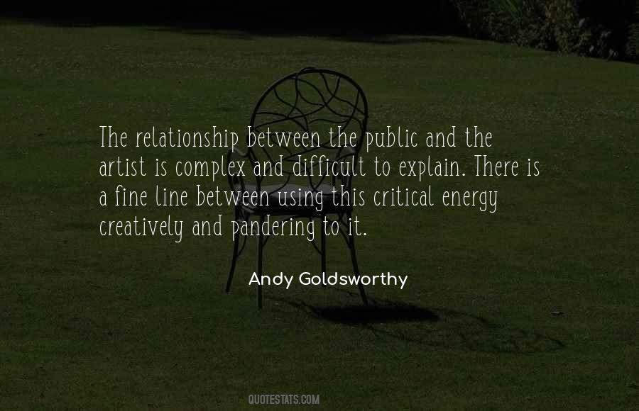 Andy Goldsworthy Quotes #904354