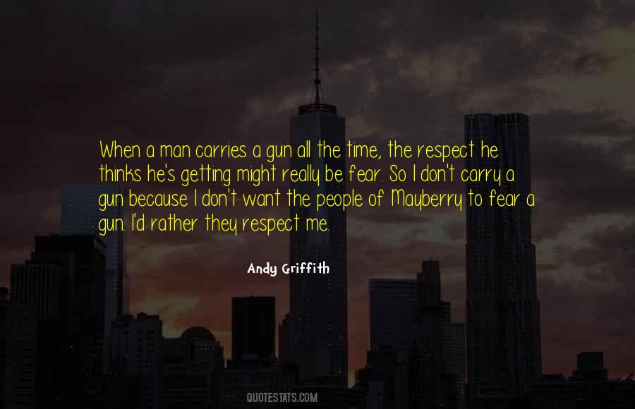 Andy Griffith Quotes #527492