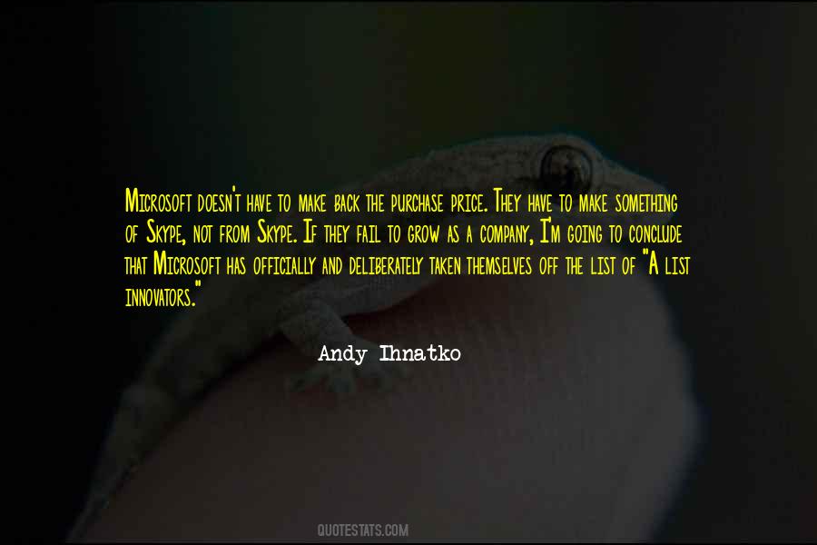 Andy Ihnatko Quotes #1049514