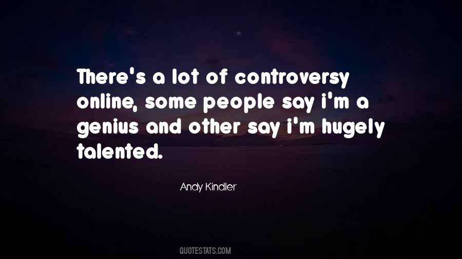 Andy Kindler Quotes #1552380