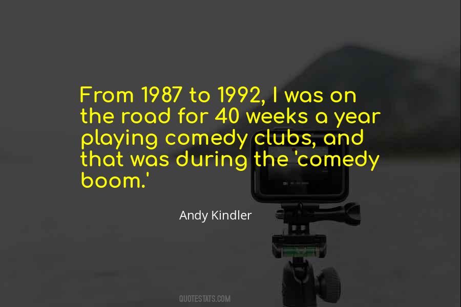 Andy Kindler Quotes #178463