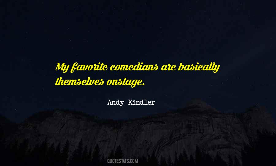 Andy Kindler Quotes #202189