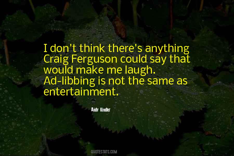 Andy Kindler Quotes #402229