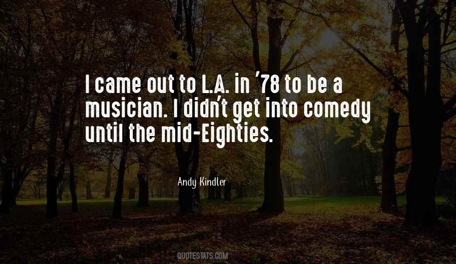 Andy Kindler Quotes #736936