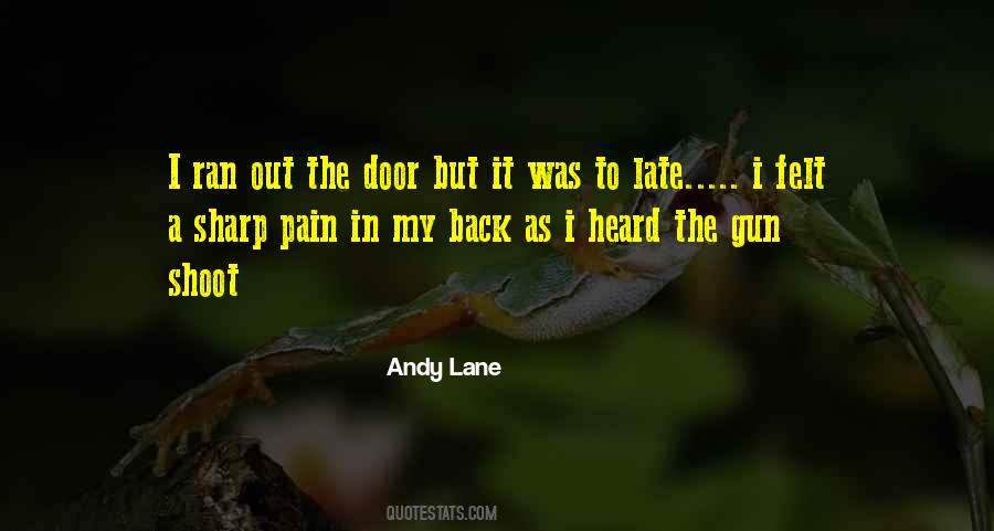 Andy Lane Quotes #565083