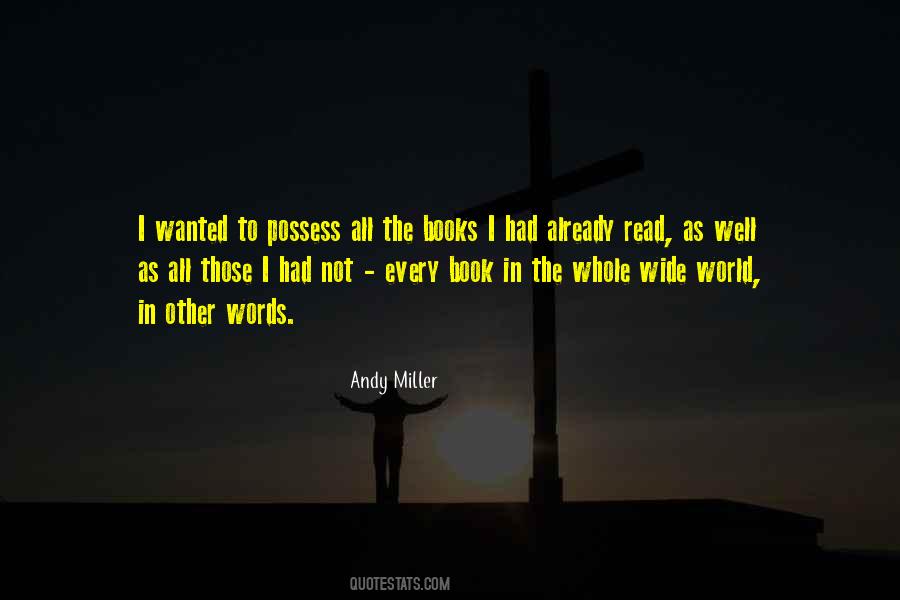 Andy Miller Quotes #585847