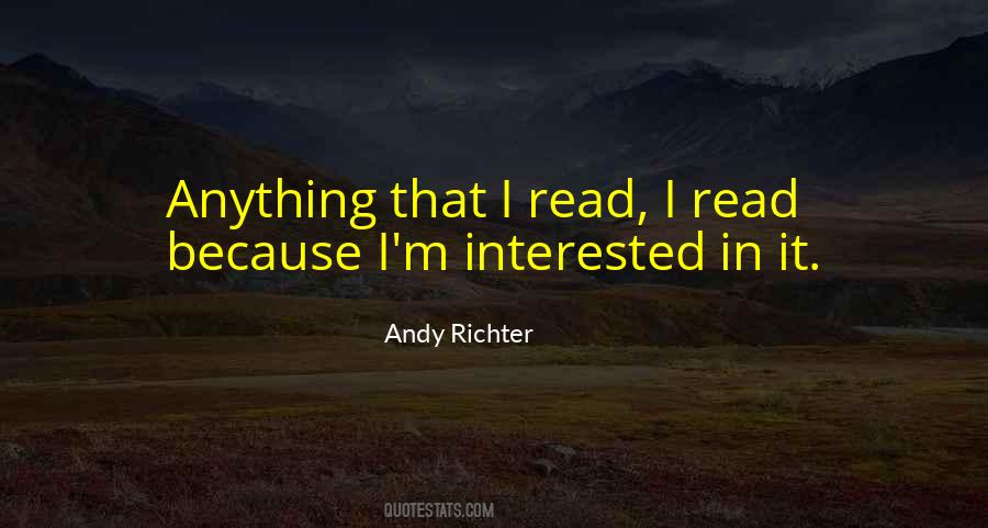 Andy Richter Quotes #1337937