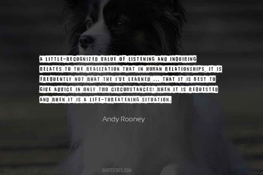 Andy Rooney Quotes #1305226