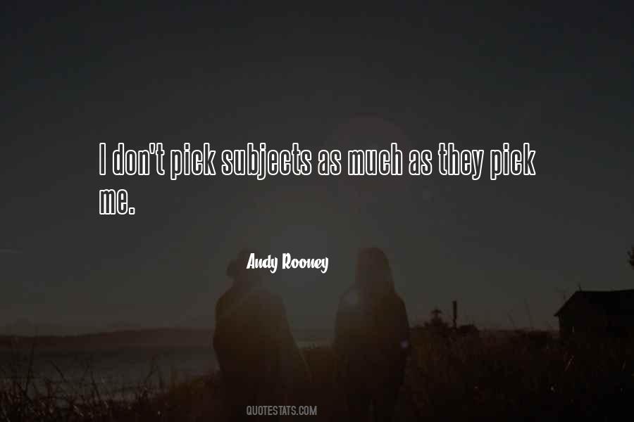 Andy Rooney Quotes #1681086