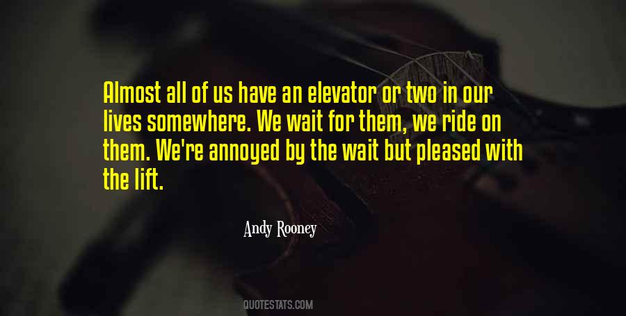 Andy Rooney Quotes #1769505