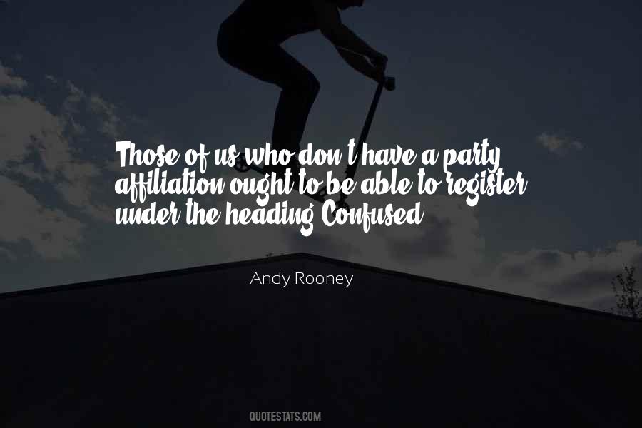 Andy Rooney Quotes #1878914