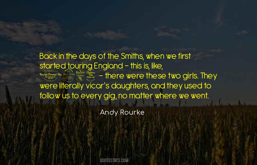 Andy Rourke Quotes #1040082 Andy Rourke Quotes #1040082