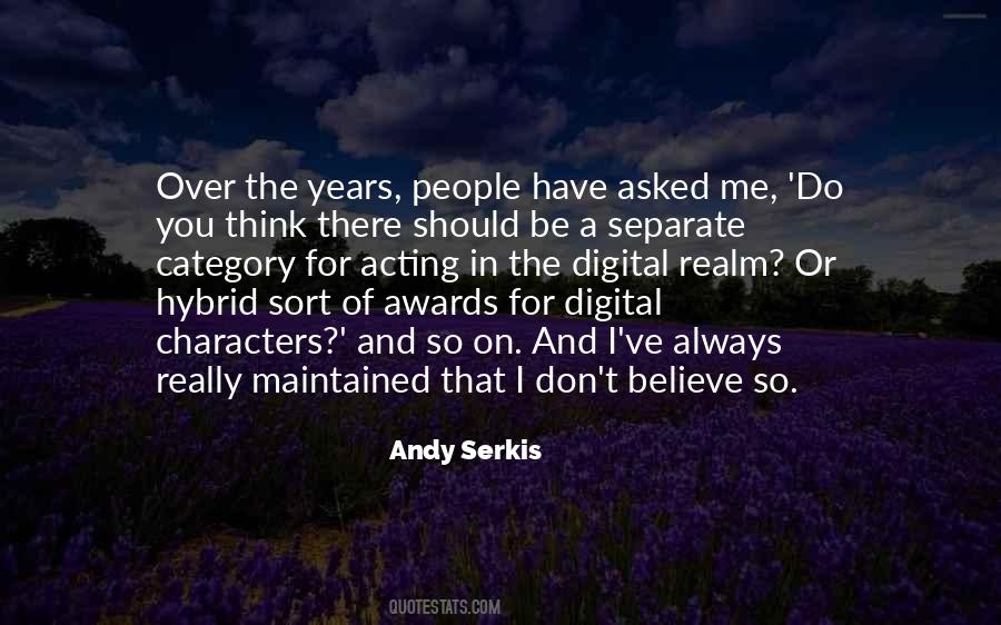 Andy Serkis Quotes #654548
