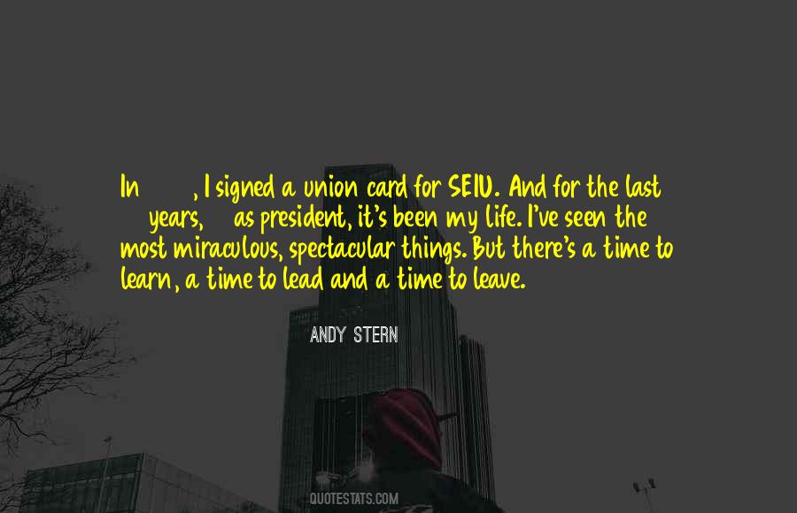 Andy Stern Quotes #442695