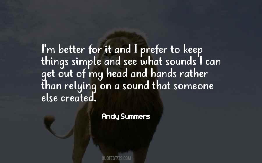 Andy Summers Quotes #1103248