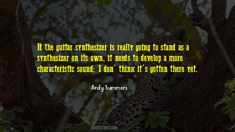 Andy Summers Quotes #1169853