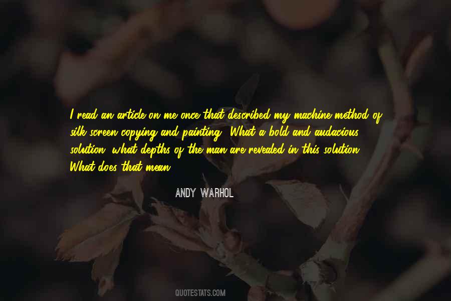 Andy Warhol Quotes #1113054