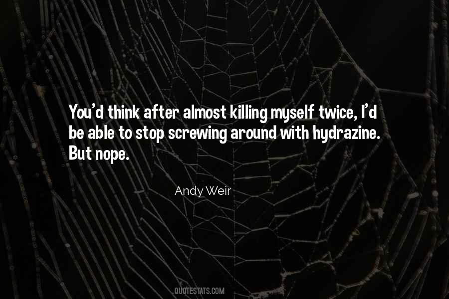 Andy Weir Quotes #130122