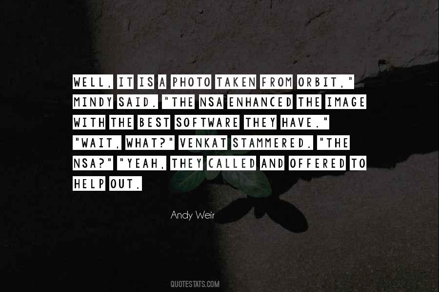 Andy Weir Quotes #362066