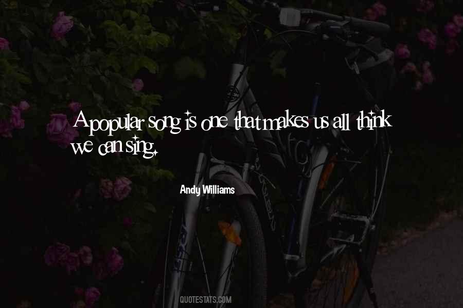 Andy Williams Quotes #1779595