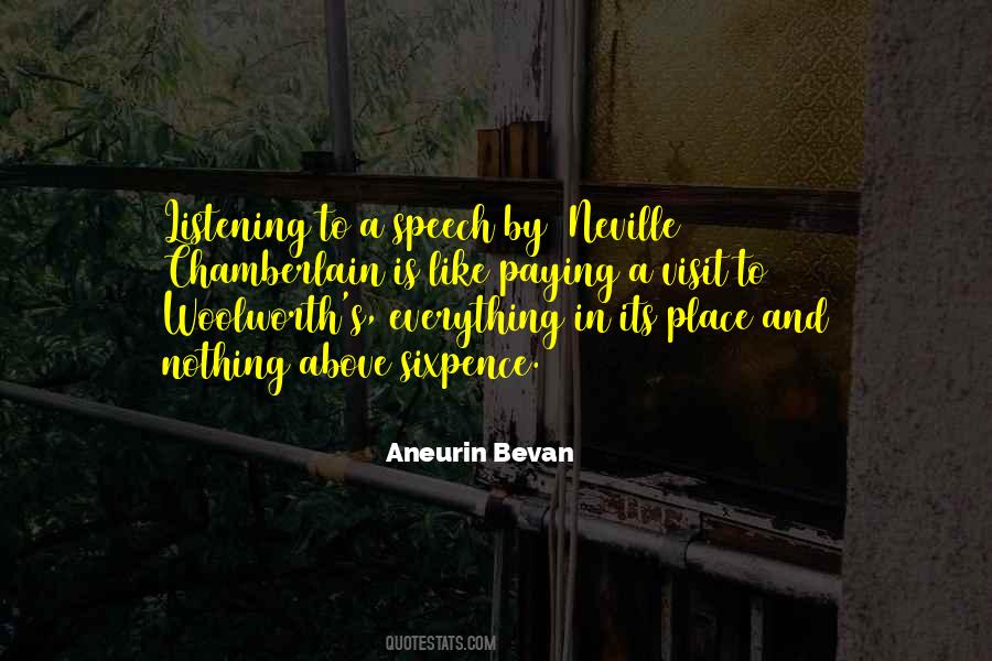 Aneurin Bevan Quotes #1173082