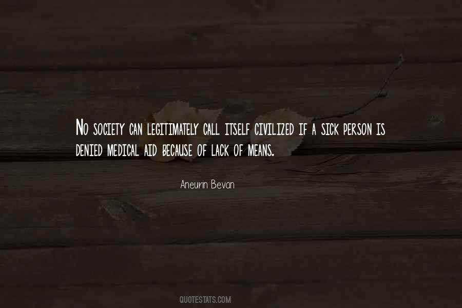 Aneurin Bevan Quotes #1484975